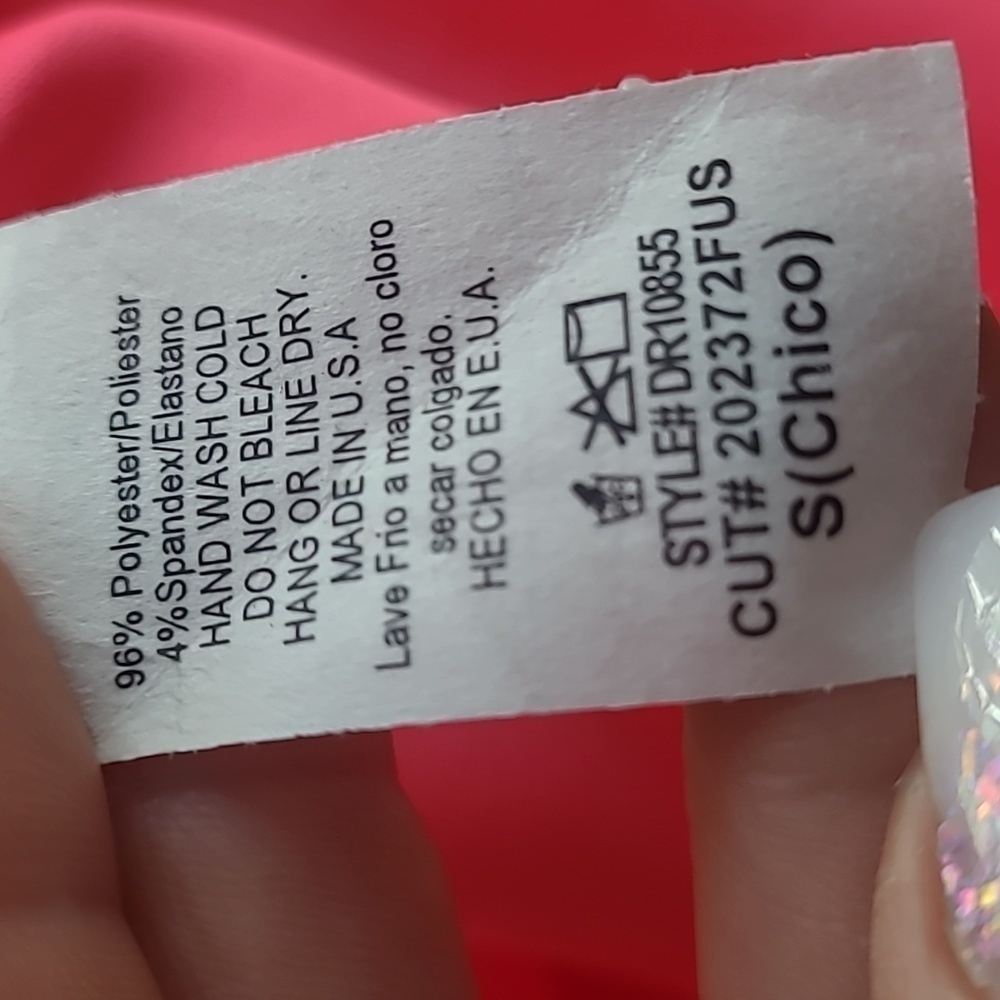love J Pink Cape Sheath Mini Dress S - Picture 7 of 8